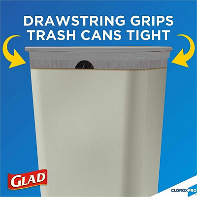 CloroxPro ForceFlex Tall Kitchen Drawstring Trash Bags (CLO70427BD)