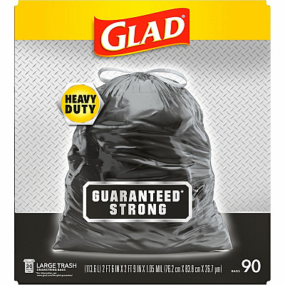 Glad Large Drawstring Trash Bags (CLO78952PL)