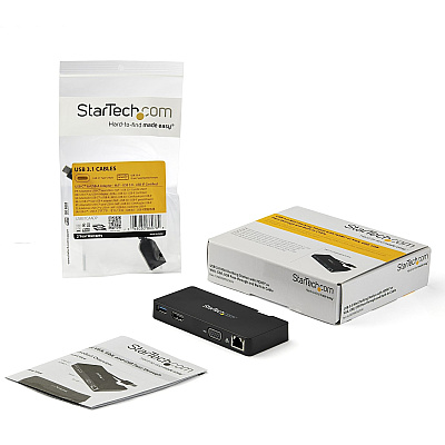 StarTech Usb 3.0 Adapter + Usb-c To Usb-a Cable (BNDDKT30CAHV)
