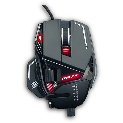 Mad Catz The Authentic R.A.T. 8+ Optical Gaming Mouse (MDCMR05DCAMBL00)