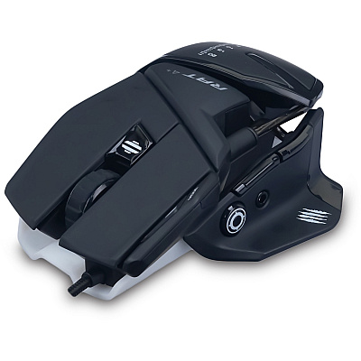 Mad Catz The Authentic R.A.T. 4+ Optical Gaming Mouse (MDCMR03MCAMBL00)