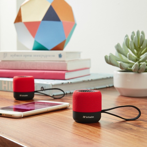 Verbatim Bluetooth Speaker System - Red (70230)