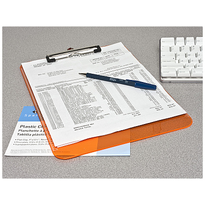Business Source Flat Clip Clipboard (BSN01866)