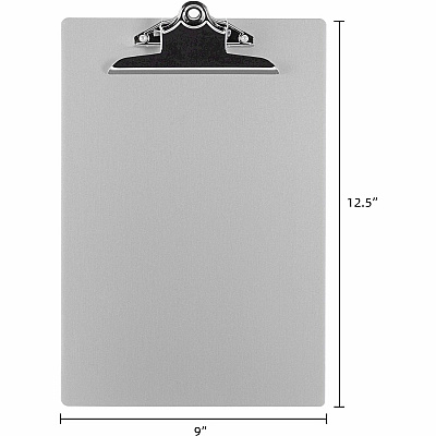 Business Source Aluminum Clipboard (BSN86259)