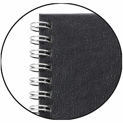 House of Doolittle Monthly Calendar Planner 2 Year Black Hard Cover 8-1/2 x 11 Inches (262092)