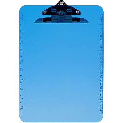 Business Source Spring Clip Plastic Clipboard (BSN01863)