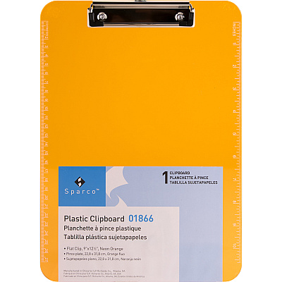 Business Source Flat Clip Clipboard (BSN01866BD)