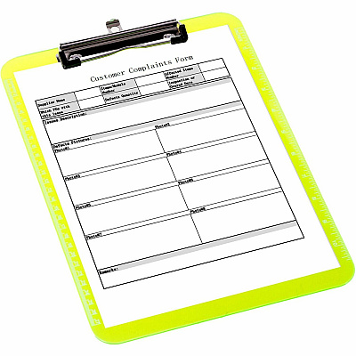 Business Source Flat Clip Clipboard (BSN01867BD)