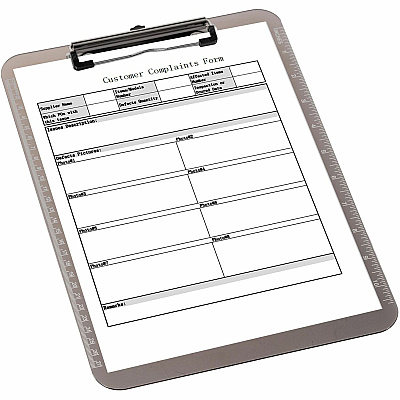 Business Source Flat Clip Plastic Clipboard (BSN01870BD)