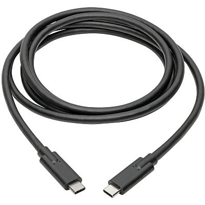 Eaton Tripp Lite Series USB-C Cable (M/M) - USB 3.2, Gen 1 (5 Gbps), 5A Rating, Thunderbolt 3 Compatible, 6 ft. (1.83 m) (U4200065A)