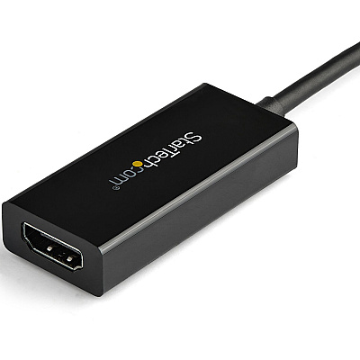 StarTech Usb-c To Hdmi Adapter With Hdr - 4k 60hz - Black (CDP2HD4K60H)