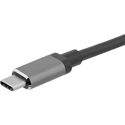 StarTech Usb C To Vga And Hdmi Adapter - Aluminum - Usb Type-c Multiport Video Adapter - Usb-c To Hdmi/vga Monitor (CDP2HDVGA)