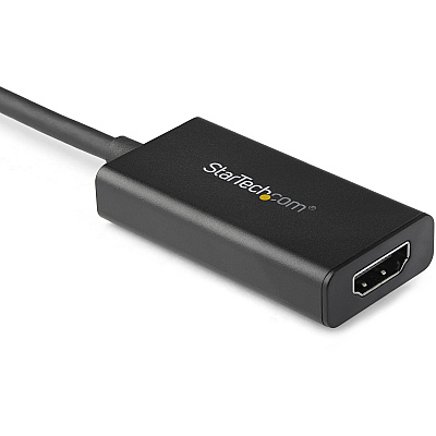 StarTech Display Port To Hdmi Adapter With Hdr - 4k 60hz - Black (DP2HD4K60H)