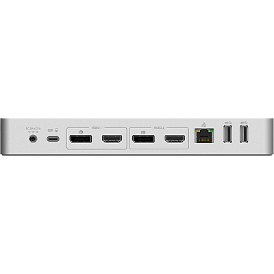 StarTech Universal Laptop Docking Station, Hybrid Usb-c & Usb-a Dock, Dual 4k Dp & Hdmi, 60w Pd, Mac / Windows / Chrome Os, 4x Usb 5gbps Hub, Gbe (DK30C2DPPD)