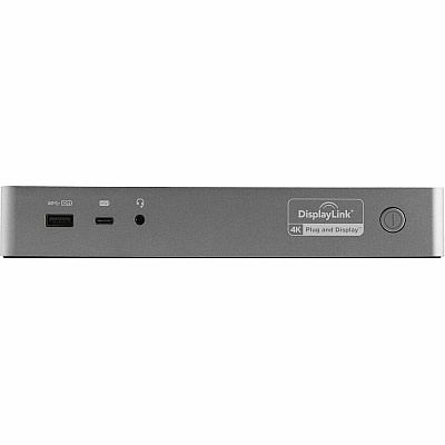 StarTech Universal Laptop Docking Station, Hybrid Usb-c & Usb-a Dock, Dual 4k Dp & Hdmi, 100w Pd, Mac / Windows / Chrome Os, 4x Usb 5gbps Hub, Gbe (DK30C2DPEP)