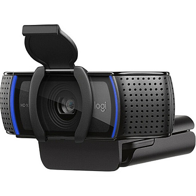 Logitech C920S Webcam - 2.1 Megapixel - 30 fps - USB 3.1 - 1 Pack(s) (LOG960001257)