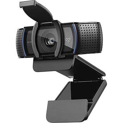 Logitech C920S Webcam - 2.1 Megapixel - 30 fps - USB 3.1 - 1 Pack(s) (LOG960001257)