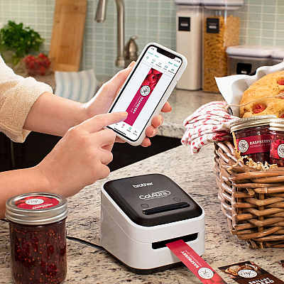 Brother ColAura Color Photo and Label Printer with Wireless Networking (BRTVC500W)