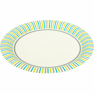 Genuine Joe 10" Printed Paper Plates (GJO10319CT)