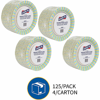 Genuine Joe 9" Printed Paper Plates (GJO10320CT)