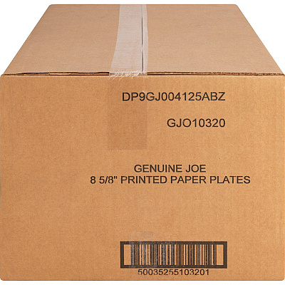 Genuine Joe 9" Printed Paper Plates (GJO10320CT)