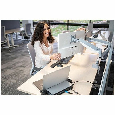 Kensington SmartFit Mounting Arm for Monitor, Flat Panel Display, Curved Screen Display (KMW55471)