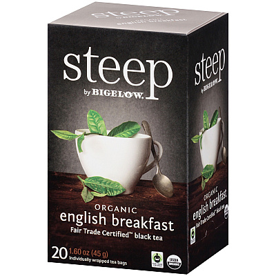 Bigelow Organic English Breakfast Black Tea Bag (BTC17701)