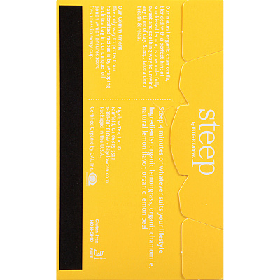Bigelow Chamomile Citrus Herbal Tea Bag (BTC17707)