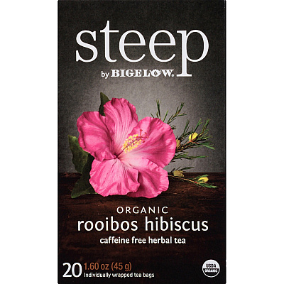 Bigelow Rooibos Hibiscus Herbal Tea Bag (BTC17713)