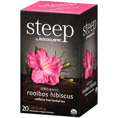 Bigelow Rooibos Hibiscus Herbal Tea Bag (BTC17713)