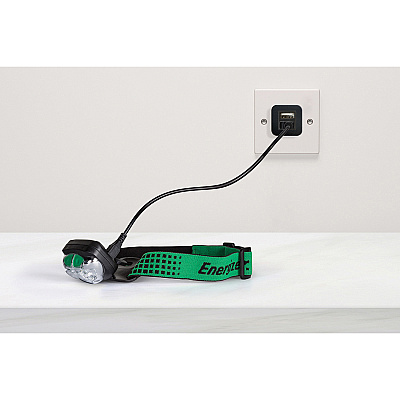 Energizer Vision Ultra HD Rechargeable Headlamp (Includes USB Charging Cable) (EVEENHDFRLP)