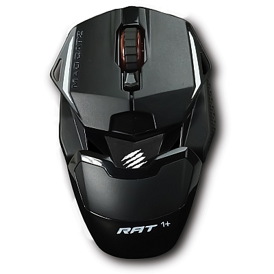 Mad Catz The Authentic R.A.T. 1+ Optical Gaming Mouse (MDCMR01MCAMBL00)
