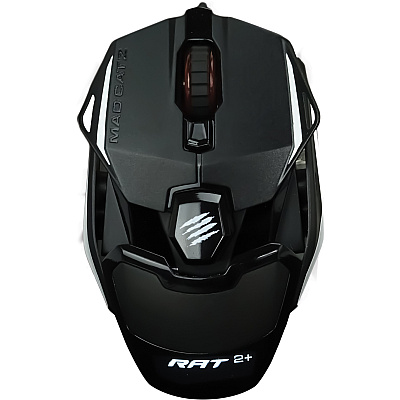 Mad Catz The Authentic R.A.T. 2+ Optical Gaming Mouse (MDCMR02MCAMBL00)