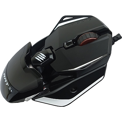 Mad Catz The Authentic R.A.T. 2+ Optical Gaming Mouse (MDCMR02MCAMBL00)