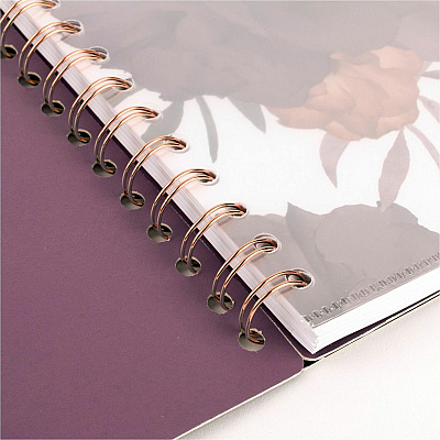 AT-A-GLANCE Dark Romance Weekly/Monthly Planner, Floral Artwork, 11 x 8.5, Multicolor Cover, 13-Month: Jan 2026 to Jan 2027 (5254905)