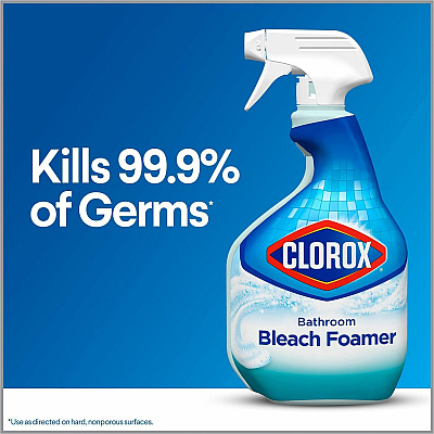 Clorox Disinfecting Bathroom Foamer with Bleach (CLO30614)