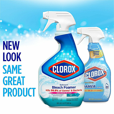 Clorox Disinfecting Bathroom Foamer with Bleach (CLO30614)