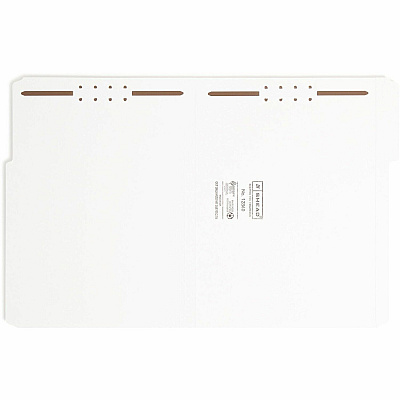 Smead 1/3 Tab Cut Letter Recycled Fastener Folder (SMD12840)