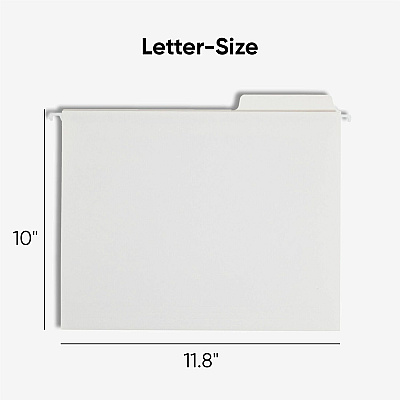 Smead FasTab 1/3 Tab Cut Letter Recycled Hanging Folder (SMD64002)