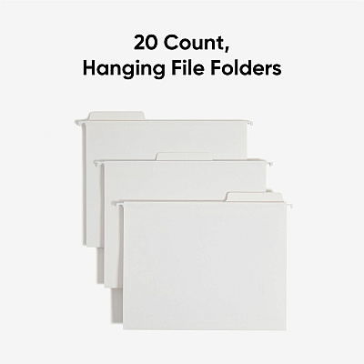 Smead FasTab 1/3 Tab Cut Letter Recycled Hanging Folder (SMD64002)