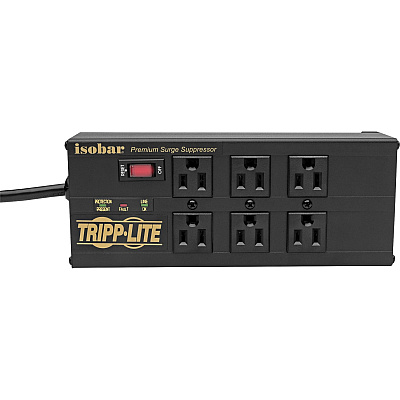 Tripp Lite 6-Outlet Surge Suppressor/Protector (TRPIBAR6ULTRAUS)