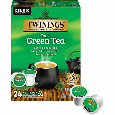 TWININGS Tea Green Tea K-Cup (TWG08759)