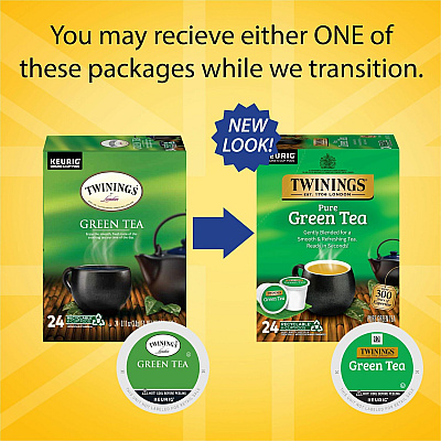 TWININGS Tea Green Tea K-Cup (TWG08759)