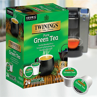 TWININGS Tea Green Tea K-Cup (TWG08759)