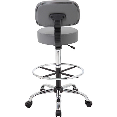BOSS B16245-GY Drafting Stool