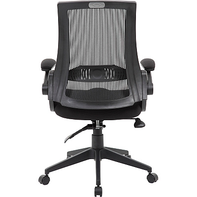 BOSS Mesh Back, Flip Arm Task Chair (B6776BK)