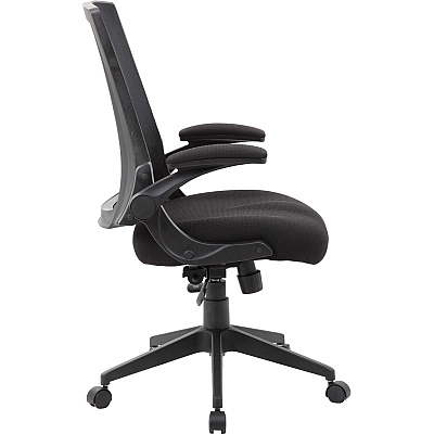 BOSS Mesh Back, Flip Arm Task Chair (B6776BK)