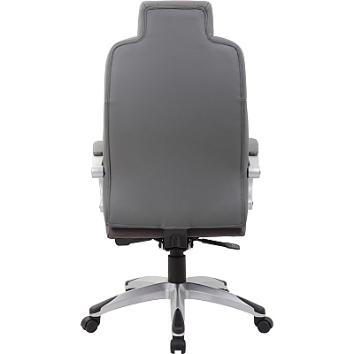 BOSS Hinged Arm Executive Chair With Synchro-Tilt, Grey (B8871GY)