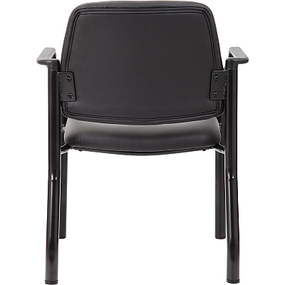 BOSS Antimicrobial Guest Chair, 300 lb. Weight Capacity (B9591AMBK)