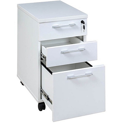 BOSS Simple System Mobile Pedestal Box/Box/File (S504WT)